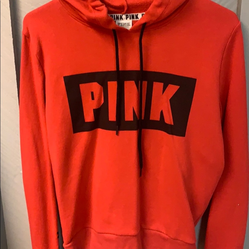 Pink hoodie